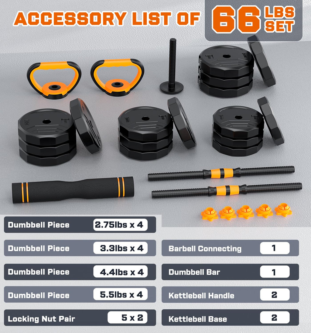 Adjustable Dumbbell Set with Connector T20623