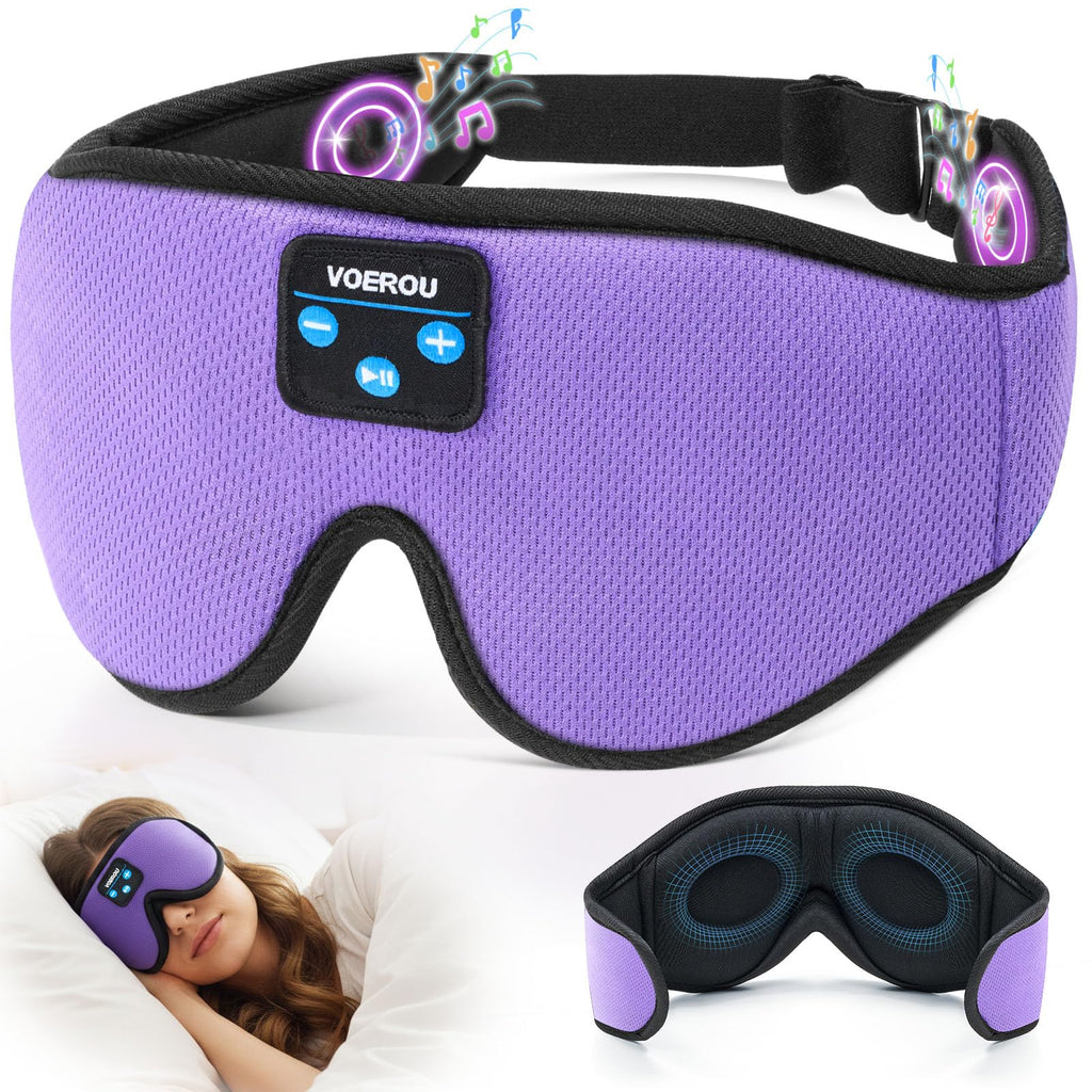 Bluetooth 3D Sleep Mask with Headphones R53039