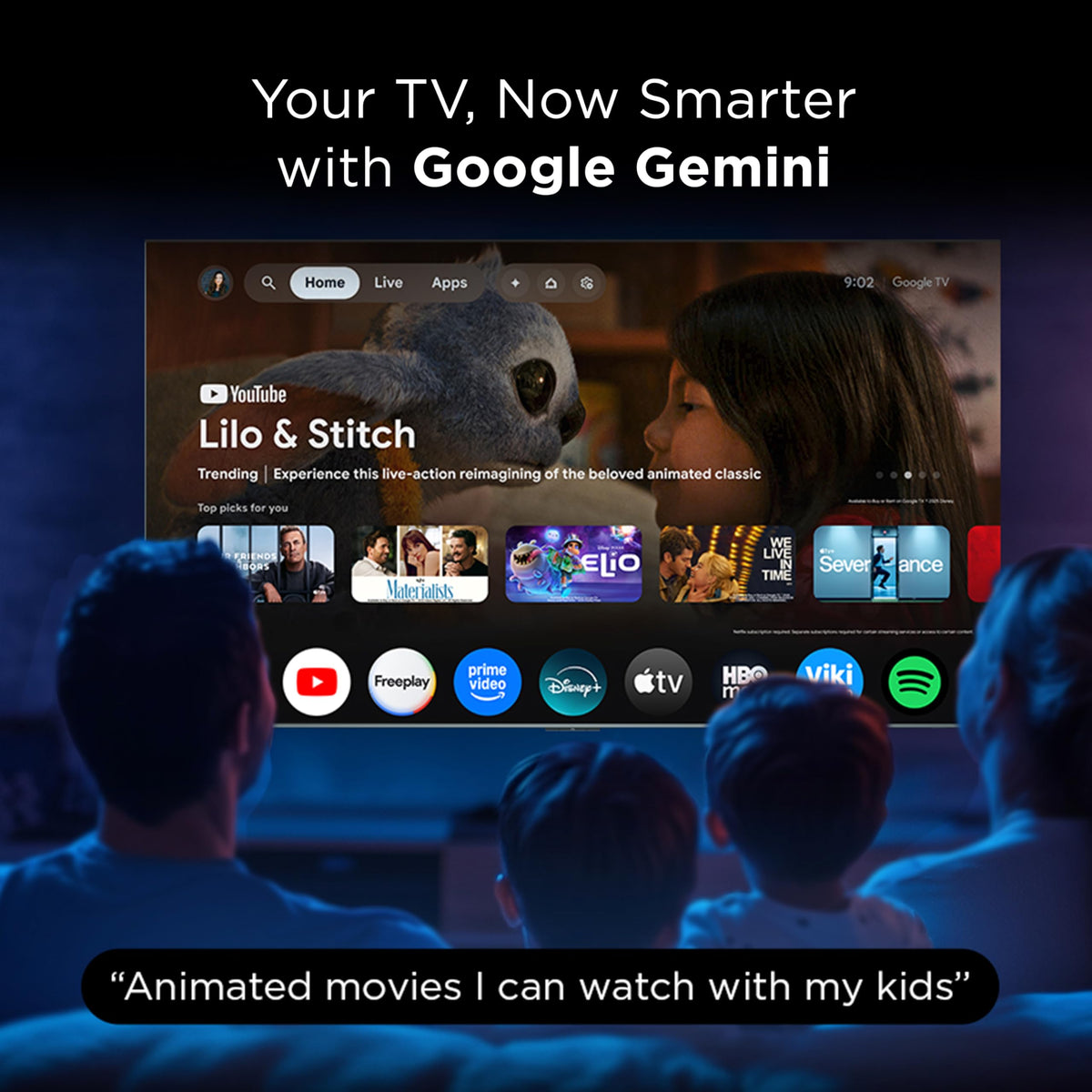 65 Inch Mini LED QLED 4K 144HZ Google TV Z86961