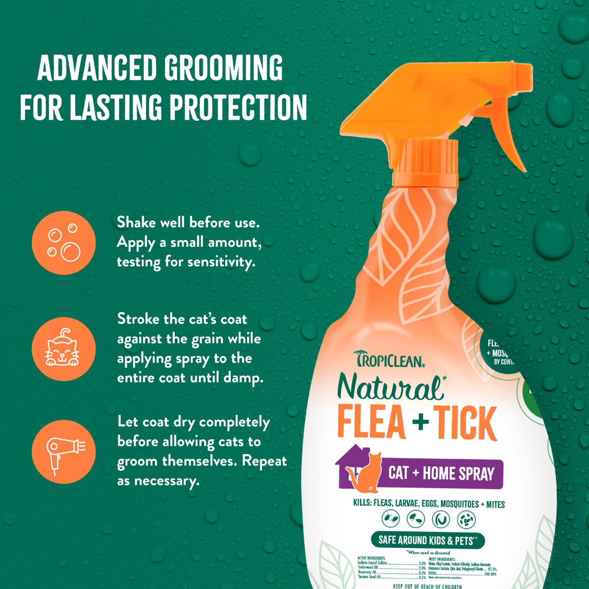 Natural Flea Spray 32oz R137802