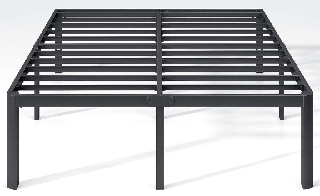 14 Inch Queen Size Black Metal Platform Bed Frame Q146959