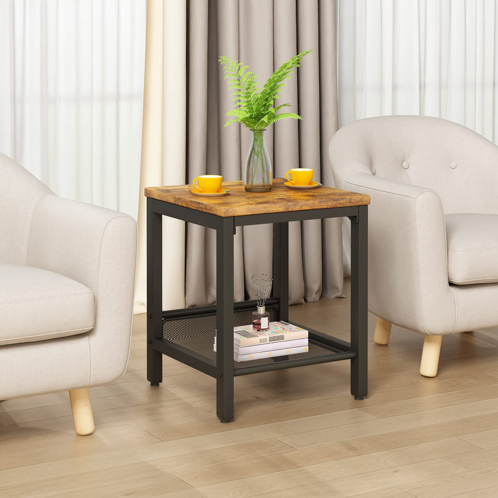 3 Pieces Coffee Table Set with 2 End Side Tables I153
