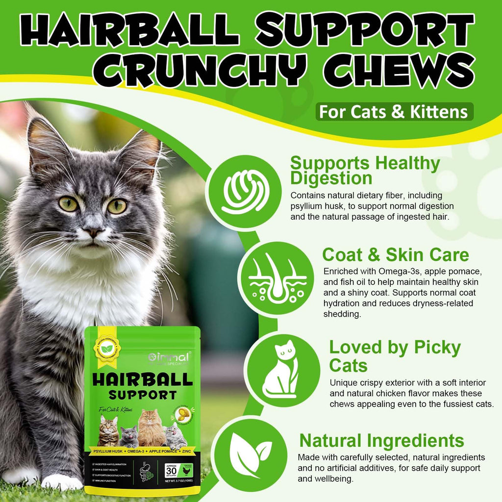 Chicken Omega-3 Fiber Supplement for Cats R600