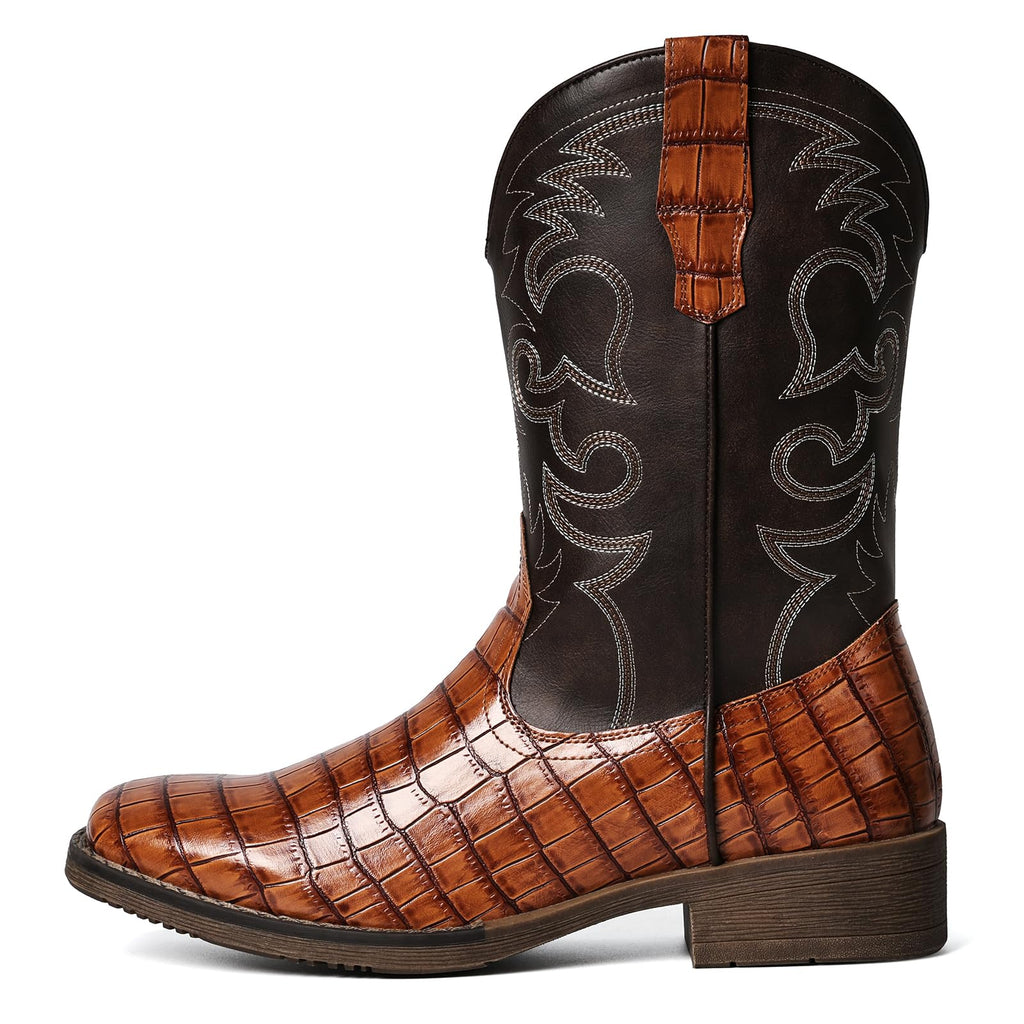 Cowboy Boots for Men Caiman Tail Print G658227