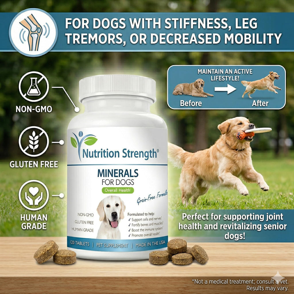 Dog Minerals & Electrolytes 120 Tablets A171