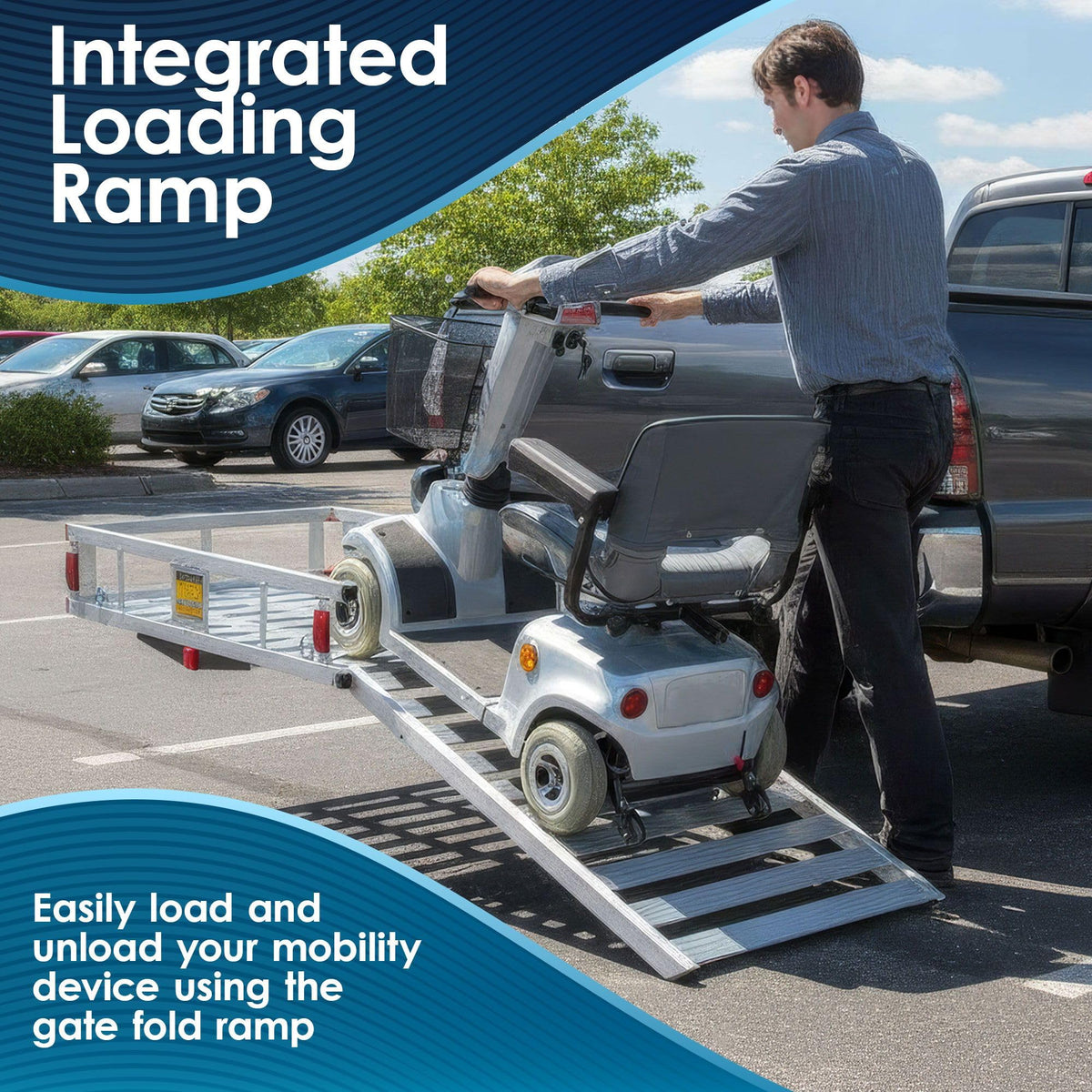 Wheelchair Scooter Carrier with Ramp U488