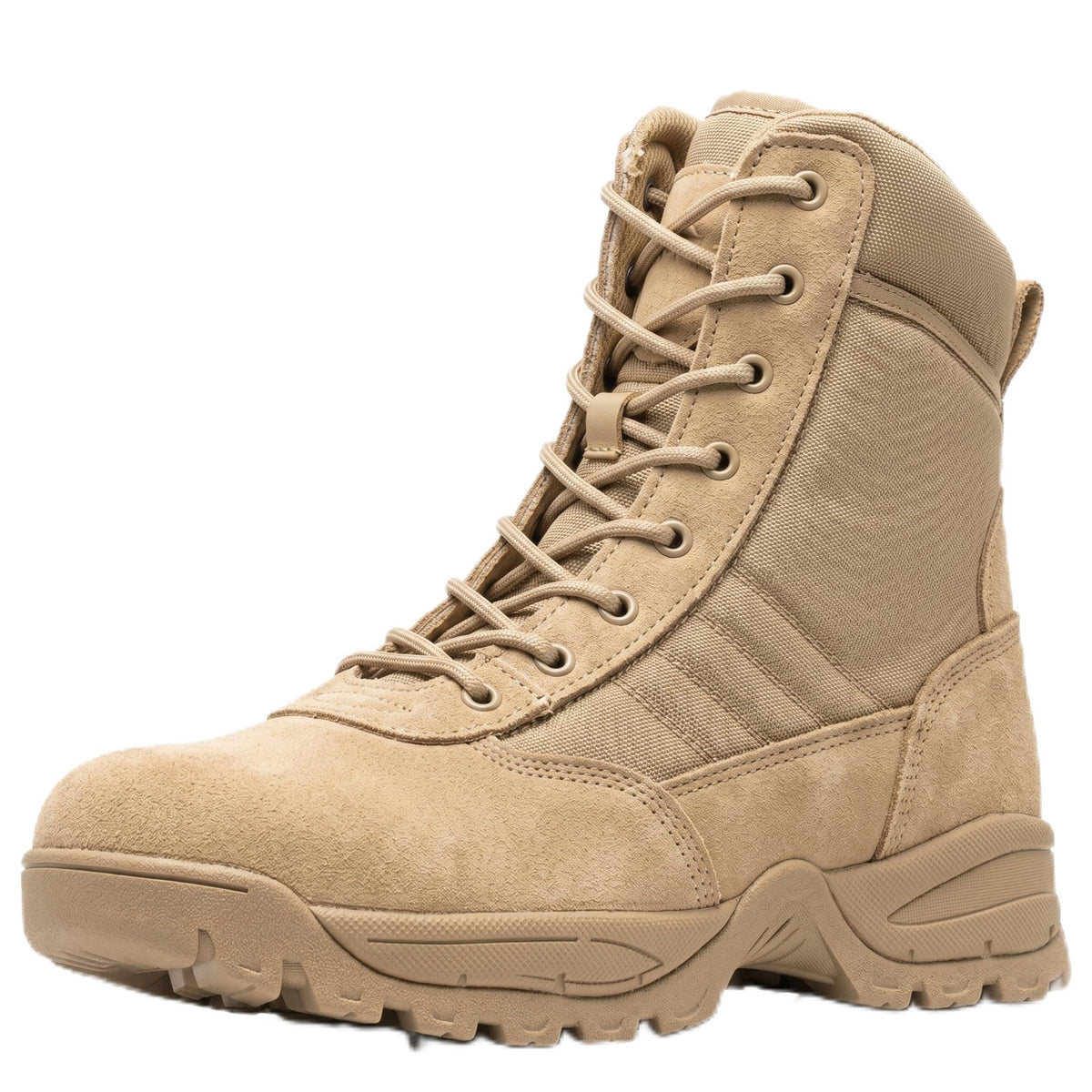 Men's Side Zipper Tactical Work Boots I738