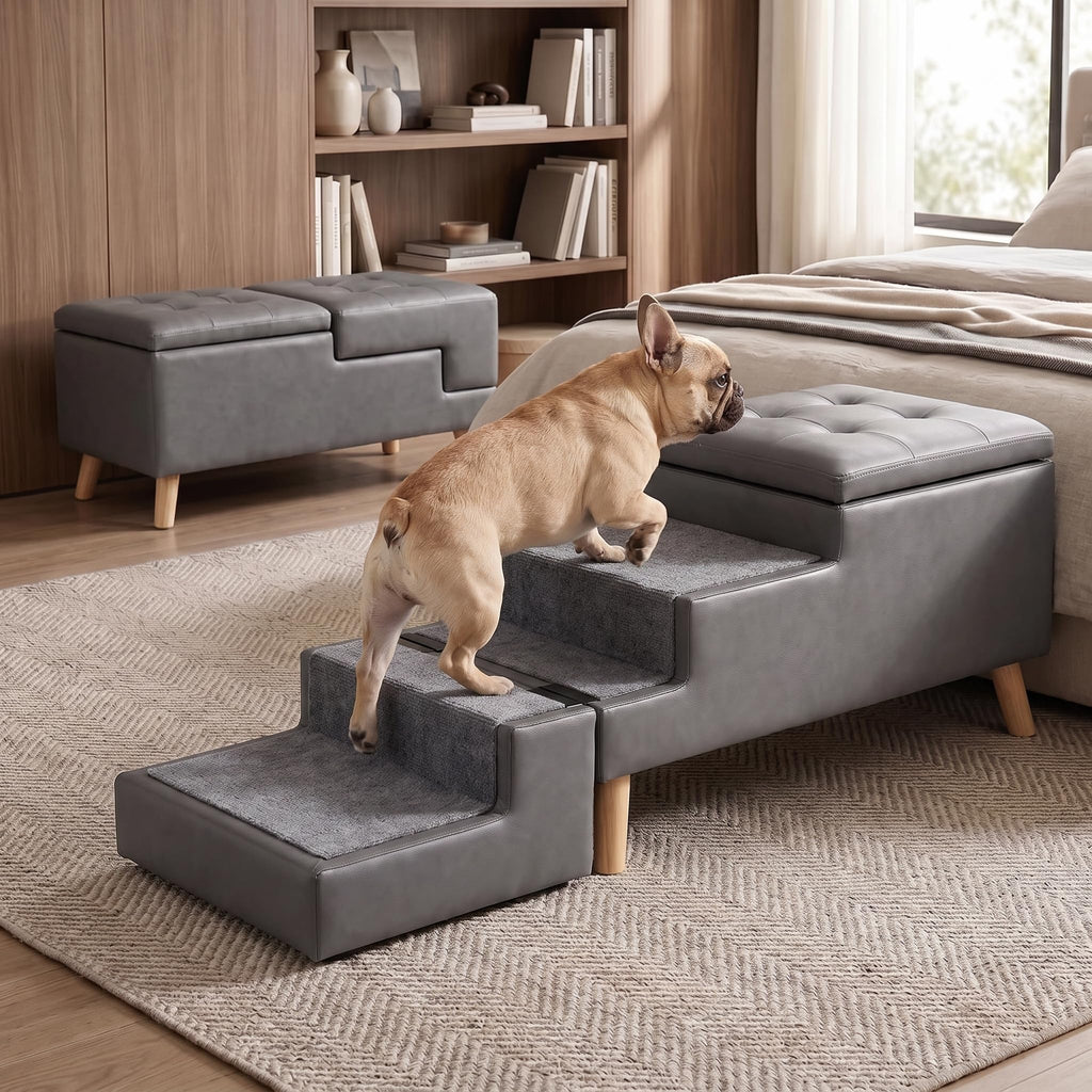 Leather Dog Stairs T678004