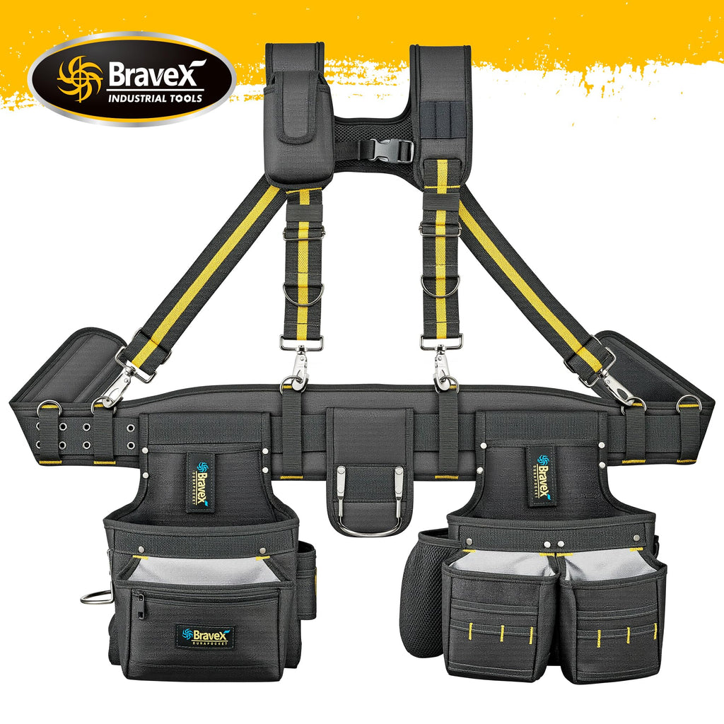 Tool Belt Suspenders 20 Bags 1200D Ballistic Nylon S956273