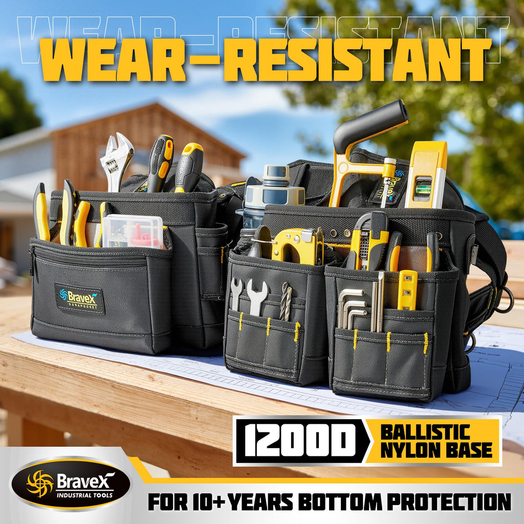 Tool Belt Suspenders 20 Bags 1200D Ballistic Nylon S956273