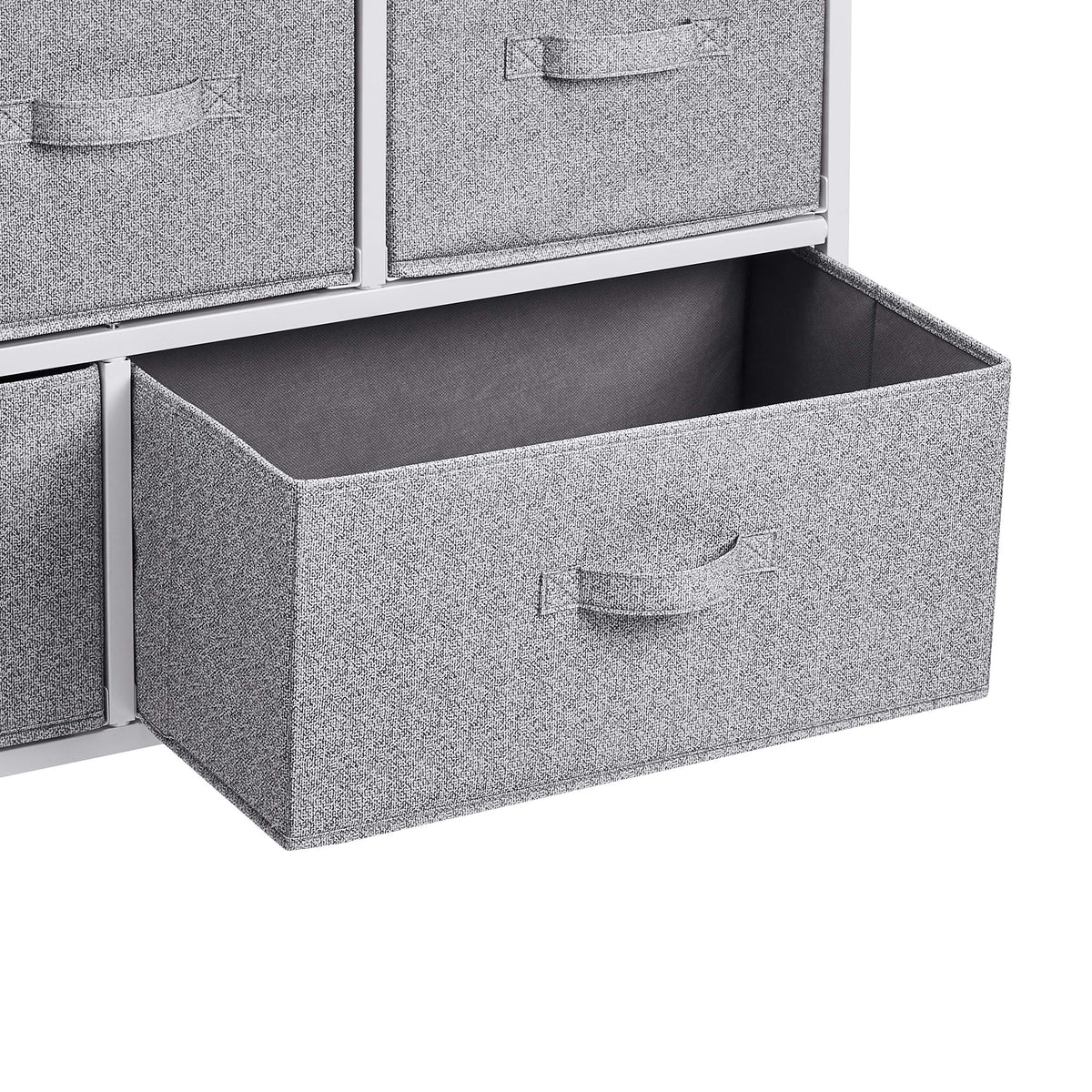 White 5-Drawer Fabric Storage Organizer Z428291